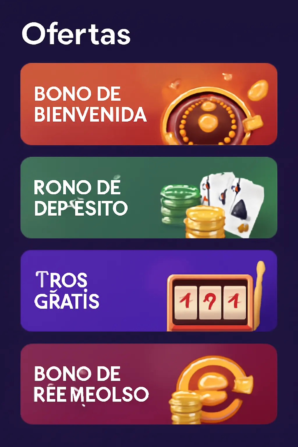 Fortunazo Casino screen 2